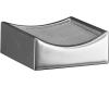 Kohler Laminar K-924-SN Polsihed Nickel Dip Tray with Removable Screen