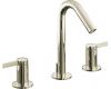 Kohler Stillness K-942-4-SN Polished Nickel 8-16" Widespread Bath Faucet with Lever Handles