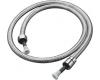 Kohler MasterShower K-9514-SN Polished Nickel 60" Metal Shower Hose with Swivel Base