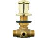 Kohler K-9530-AF French Gold Deck-Mount Two-Way Diverter Valve