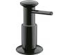 Kohler K-9619-7 Black Black Soap/Lotion Dispenser