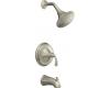 Kohler Forte K-T10274-4-BN Brushed Nickel Rite-Temp Pressure Balancing Tub & Shower Trim with Lever Handles