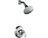 Kohler Forte K-T10276-4-CP Polished Chrome Rite-Temp Pressure Balancing Shower Trim with Lever Handles