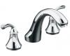 Kohler Forte K-T10278-4-CP Polished Chrome Roman Tub Faucet Trim with Lever Handles