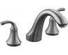 Kohler Forte K-T10278-4-G Brushed Chrome Roman Tub Faucet Trim with Lever Handles