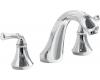 Kohler Forte K-T10278-4A-CP Polished Chrome Roman Tub Faucet Trim with Lever Handles