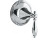 Kohler Finial Traditional K-T10301-4M-CP Polished Chrome Thermostatic Valve Trim with Lever Handles