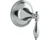 Kohler Finial Traditional K-T10303-4M-CP Polished Chrome Volume Control Valve Trim with Lever Handles