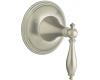 Kohler Finial Traditional K-T10304-4M-BN Brushed Nickel Transfer Valve Trim with Lever Handles