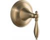 Kohler Finial Traditional K-T10304-4M-BV Brushed Bronze Transfer Valve Trim with Lever Handles