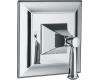 Kohler Memoirs Stately K-T10421-4S-CP Polished Chrome Thermostatic Valve Trim with Stately Lever Handles