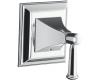 Kohler Memoirs Stately K-T10423-4S-G Brushed Chrome Volume Control Valve Trim with Stately Lever Handles