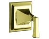 Kohler Memoirs Stately K-T10424-4V-AF French Gold Transfer Valve Trim with Stately Deco Lever Handles