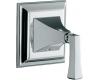 Kohler Memoirs Stately K-T10424-4V-CP Polished Chrome Transfer Valve Trim with Stately Deco Lever Handles