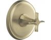 Kohler Memoirs Classic K-T10426-3C-BV Brushed Bronze Thermostatic Valve Trim with Cross Handle