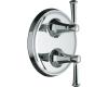 Kohler Memoirs Classic K-T10427-4C-G Brushed Chrome Stacked Thermostatic Valve Trim with Lever Handles