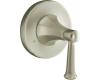 Kohler Memoirs Classic K-T10428-4C-BN Brushed Nickel Volume Control Valve Trim with Lever Handle