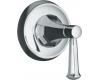 Kohler Memoirs Classic K-T10429-4C-G Brushed Chrome Transfer Valve Trim with Lever Handle