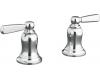 Kohler Bancroft K-T10587-4-CP Polished Chrome Lever Handles