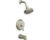 Kohler Fairfax K-T12007-4-BN Brushed Nickel Rite-Temp Pressure Balancing Tub & Shower Trim with Lever Handle