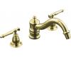 Kohler Antique K-T125-4-PB Polished Brass Roman Tub Trim Kit with Lever Handles