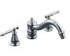 Kohler Antique K-T125-4D-CP Polished Chrome Roman Tub Trim Kit with Lever Handles