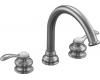 Kohler Fairfax K-T12885-4-G Brushed Chrome Roman Tub Faucet Trim with Lever Handles