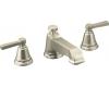 Kohler Pinstripe K-T13140-4A-BN Brushed Nickel Roman Tub Faucet Trim with Lever Handle