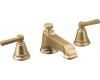 Kohler Pinstripe K-T13140-4A-BV Brushed Bronze Roman Tub Faucet Trim with Lever Handle