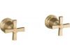 Kohler Pinstripe K-T13141-3A-BV Brushed Bronze Cross Handles