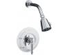 Kohler Antique K-T132-4D-BV Brushed Bronze Rite-Temp Shower Trim Kit with Lever Handle