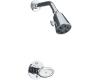 Kohler Antique K-T132-9B-BN Brushed Nickel Rite-Temp Shower Trim Kit with Oval Handle