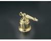 Kohler Antique K-T135-4D-PB Polished Brass Lever Handles