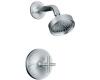 Kohler Purist K-T14422-3-AF French Gold Rite-Temp Pressure Balancing Shower Trim with Cross Handles