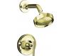 Kohler Purist K-T14422-4-AF French Gold Rite-Temp Pressure Balancing Shower Trim with Lever Handles