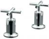 Kohler Purist K-T14429-3-BN Brushed Nickel Cross Handles