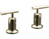 Kohler Purist K-T14429-4-SN Polished Nickel Lever Handles