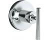 Kohler Purist K-T14491-4-AF French Gold Transfer Valve Trim with Lever Handle