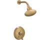 Kohler Revival K-T16114-4A-BV Brushed Bronze Rite-Temp Pressure Balancing Shower Trim with Traditional Lever Handle