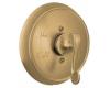 Kohler Revival K-T16117-4-BV Brushed Bronze Rite-Temp Pressure Balance Trim with Scroll Lever Handle