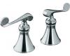 Kohler Revival K-T16124-4-CP Polished Chrome Lever Handles