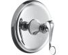 Kohler Revival K-T16175-4-BV Brushed Bronze Thermostatic Valve Trim with Scroll Lever Handle