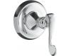 Kohler Revival K-T16177-4-CP Polished Chrome Volume Control Valve Trim with Scroll Lever Handle