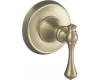 Kohler Revival K-T16177-4A-BV Brushed Bronze Volume Control Valve Trim with Traditional Lever Handle