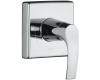 Kohler Symbol K-T18091-4-CP Polished Chrome Volume Control Valve Trim with Lever Handle