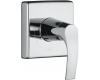 Kohler Symbol K-T18091-4-SN Polished Nickel Volume Control Valve Trim with Lever Handle