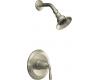 Kohler Devonshire K-T396-4-BN Brushed Nickel Rite-Temp Pressure Balancing Shower Trim with Lever Handle