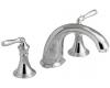 Kohler Devonshire K-T398-4-CP Polished Chrome Roman Tub Faucet Trim with Lever Handles