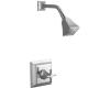 Kohler Memoirs Stately K-T462-3S-BV Brushed Bronze Rite-Temp Pressure Balancing Shower Trim with Stately Cross Handles