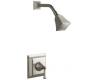 Kohler Memoirs Stately K-T462-4S-BN Brushed Nickel Rite-Temp Pressure Balancing Shower Trim with Stately Lever Handles